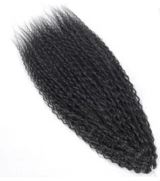 Extensiones de cabello Crochet pelo Curly Bohemio onda 20 pulgadas sintético Cabello trenzado