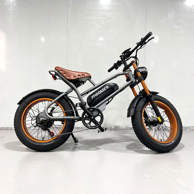 Nouveau départ Fast Electric Bike Fat tire Full suspension Dual Moto