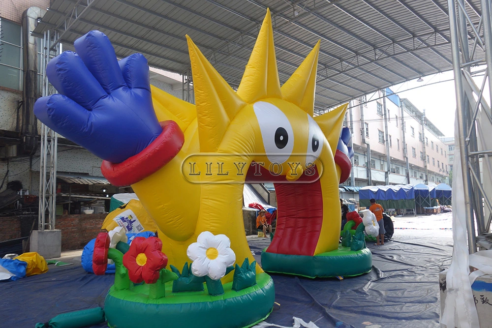 Attractive Commercial Advertising Inflatable Arch Rental for Amusement Park