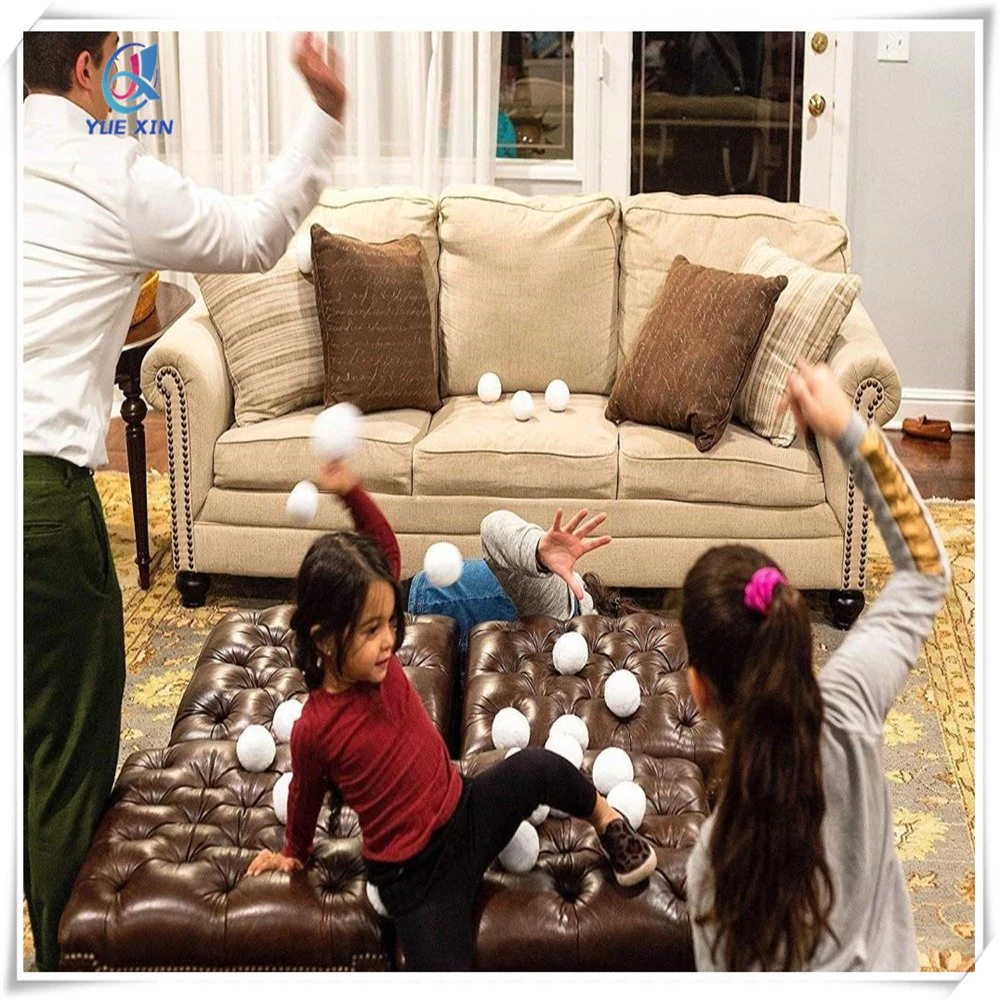 Fake Snowballs Toy Play Artificial Soft Throwable Fight Snow Balls