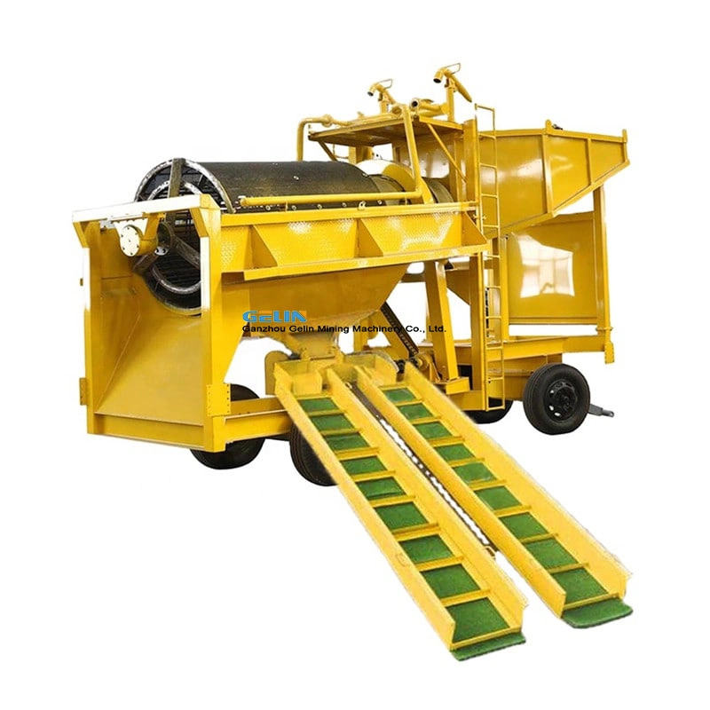 China Mining Machine Manufacturer Quality Gold Sand Stone Separating Rotary Washing Machine