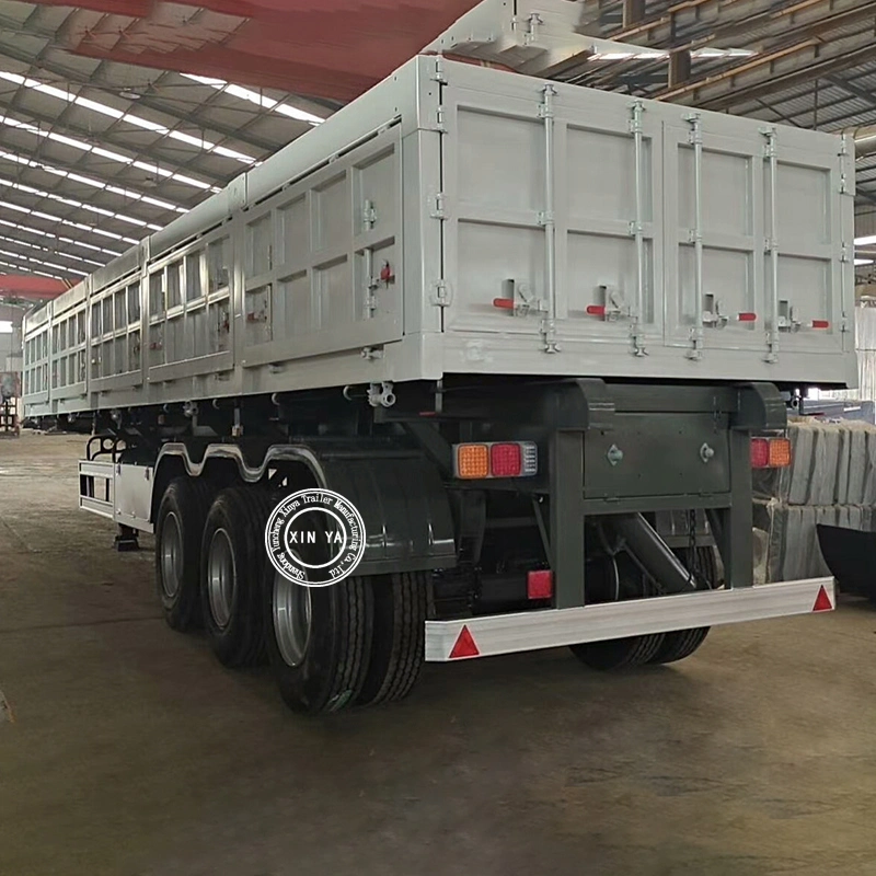 50ton 70ton 3 Axle Tipper Truck Semi Trailer, Used Dump Truck for Bulk Materials Transportation Side/Rear Dumper