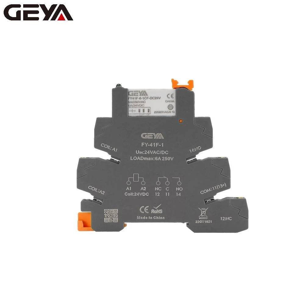 Geya con optoacoplador módulo Modbus PLC relé Bluetooth FY-41f 6,22mm Conector hembra delgado