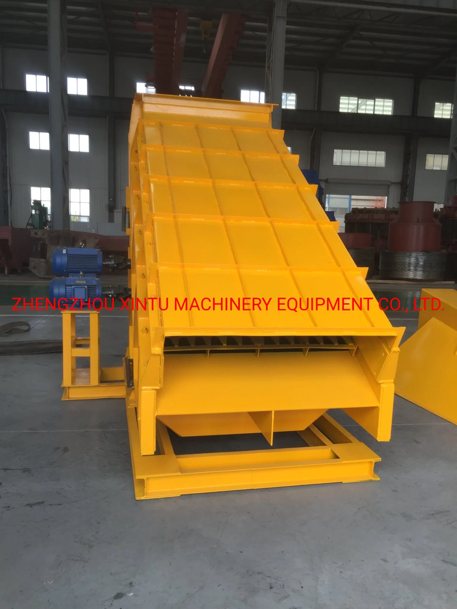 Multi Deck Circular Inclined Vibrating Screen with Crusher Screen Mesh