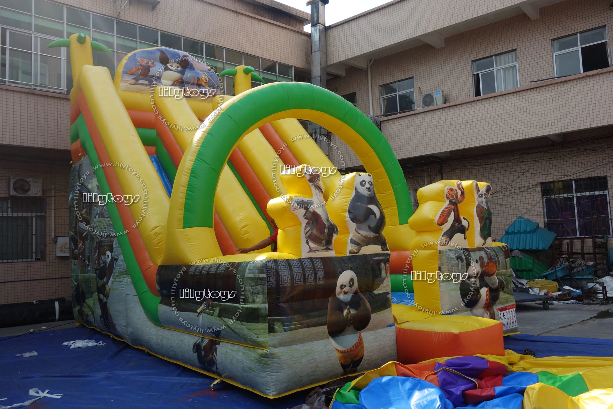 Factory Price Popular Inflatable Slide Amusement Park Product for Kids