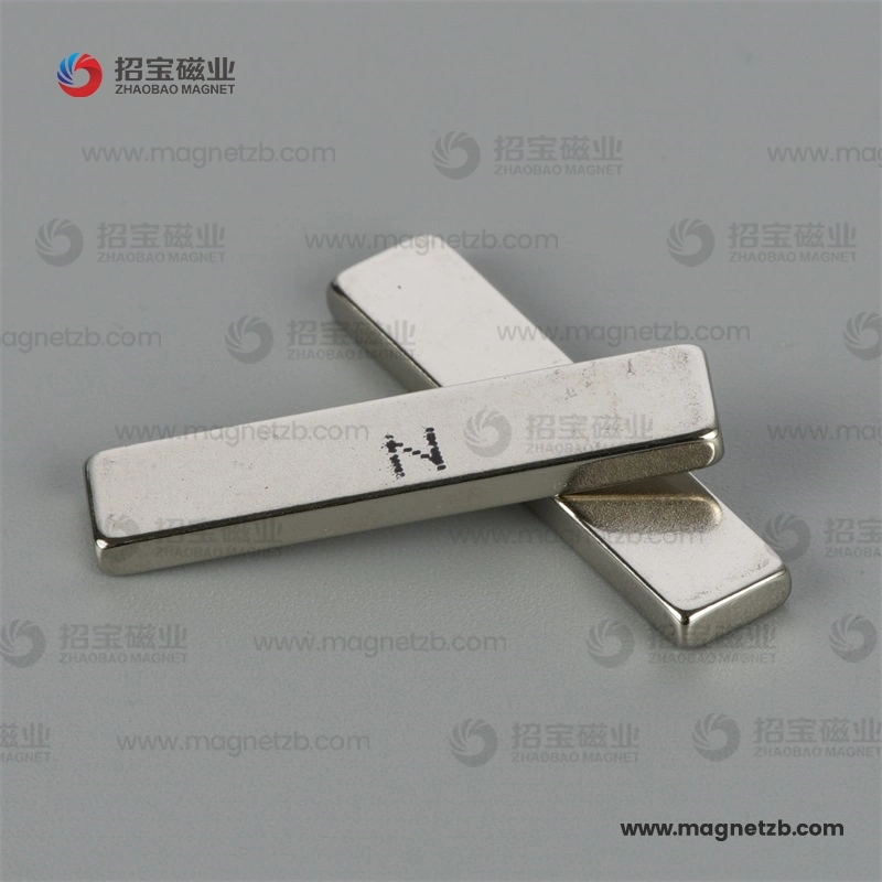 Seltene Erde Permanent Neodym Eisen Bor Magnetisches Material Kundenspezifische Hoch Qualität Sintered Neodym Neo NdFeB Strip Magnet Preis für elektrisch Fahrzeugmotor