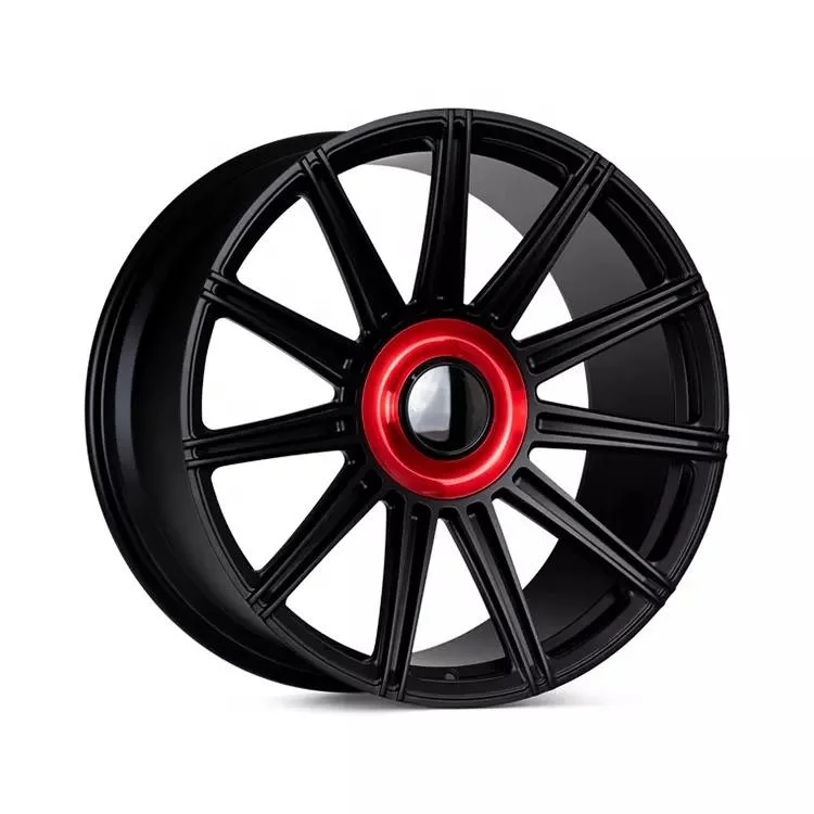 Custom 19 20 21 22 23 24 Inch Luxury Brushed Polished Red Black Chrome Forged Alloy Wheels