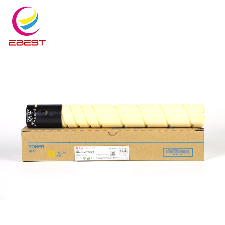 Ebest Original Factory Latest Model Color Toner Cartridge Tn223 for Used in Minolta Copier