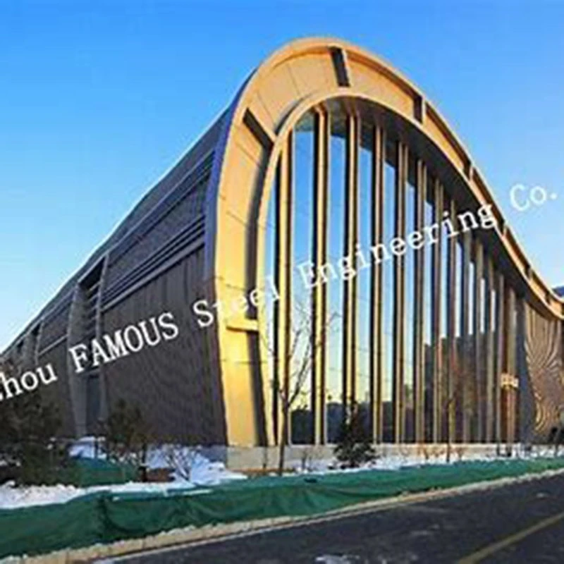 Architectural Heavy Steel Fabrication Machining Commercial Building Complex EPC Construction