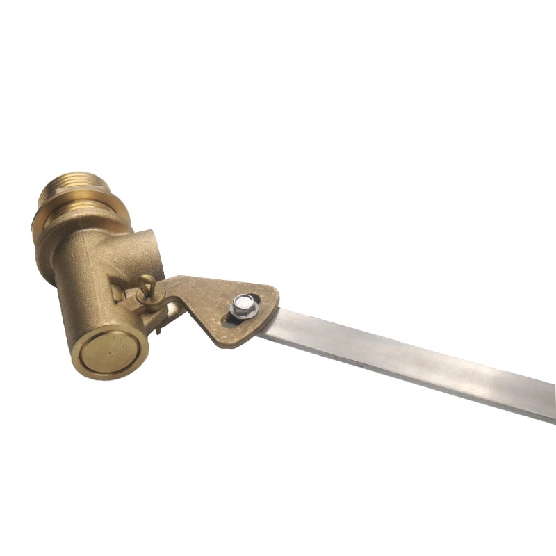 Adjustable Brass Float Valve Male Thread with Level Regulation and PVC Ball