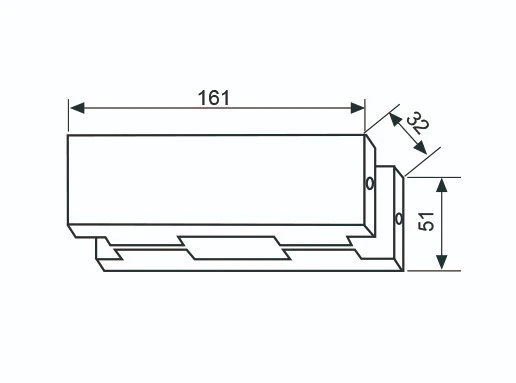 Best Selling ODM Glass Door Accessoriees Commercial Use High Safety Stainless Steel Cover Plate Lock Patch Fitting