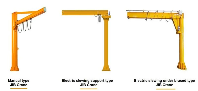 1T 2t 5t Jib Kran Licht Typ Werkstatt Konstruktion verwendet 2000kg / 3000kg / 500kg Schwenkarmkran