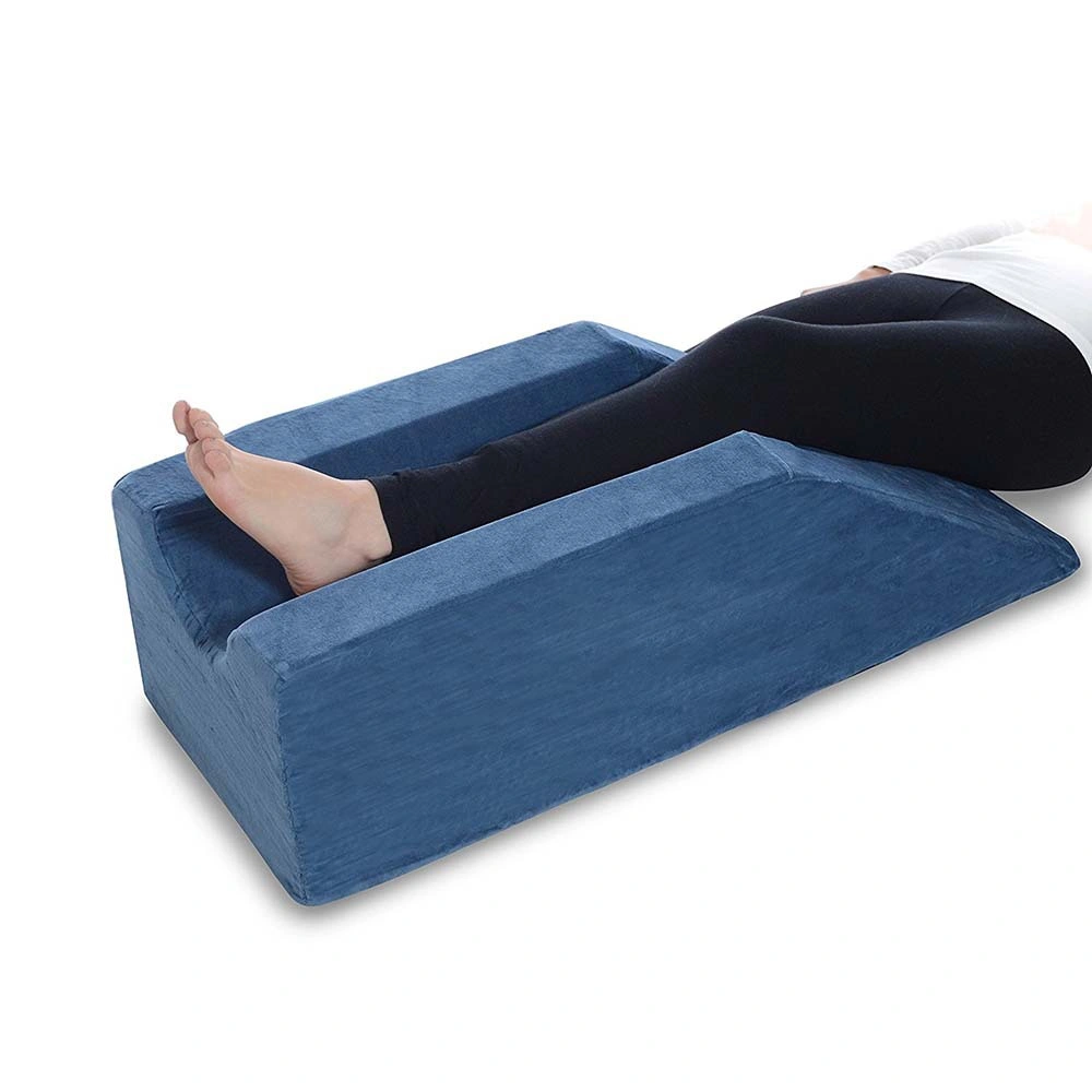 Fracture Foot Cushion Leg Pillow Support Fixed Leg Pillow. Foam Leg Elevator Cushion with Washable Cover