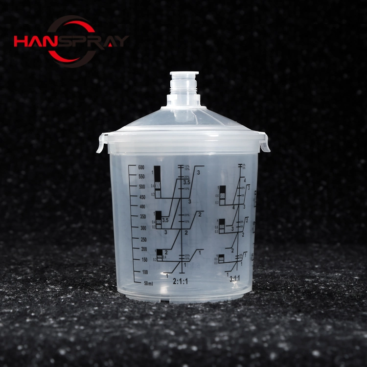 Automotive Spray Paint Measuring Mixing Cup Spray Paint Gun Cup Liners Mixing Measurement Paint Cup