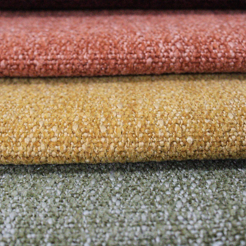 Popular Chenille and Jacquard Polyester Fabric for Home Textile Furniture Sofa and Chair