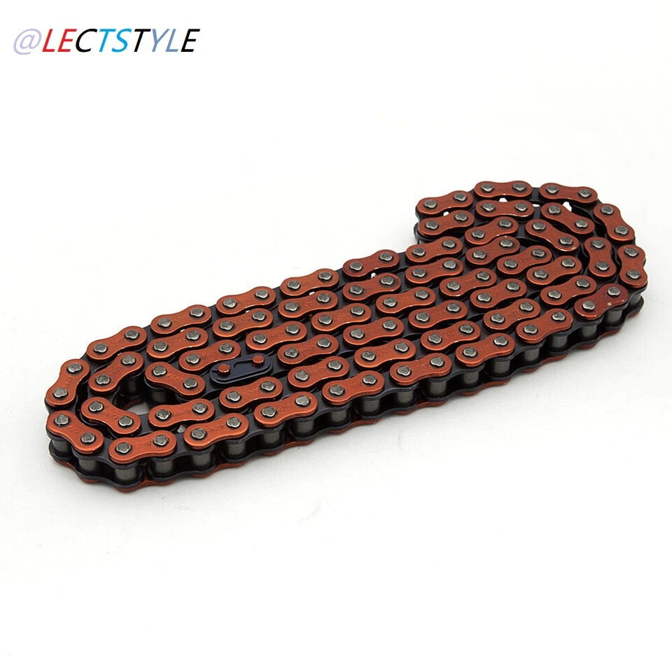 High Tensile Strength 420h Full Plated Copper Motorcycle Chain