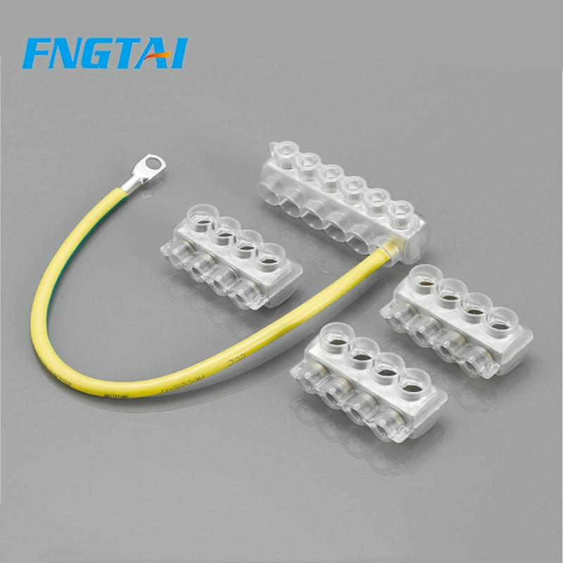 PC Branching Wire Connector Set Transparent Closed End Terminal Block Connector