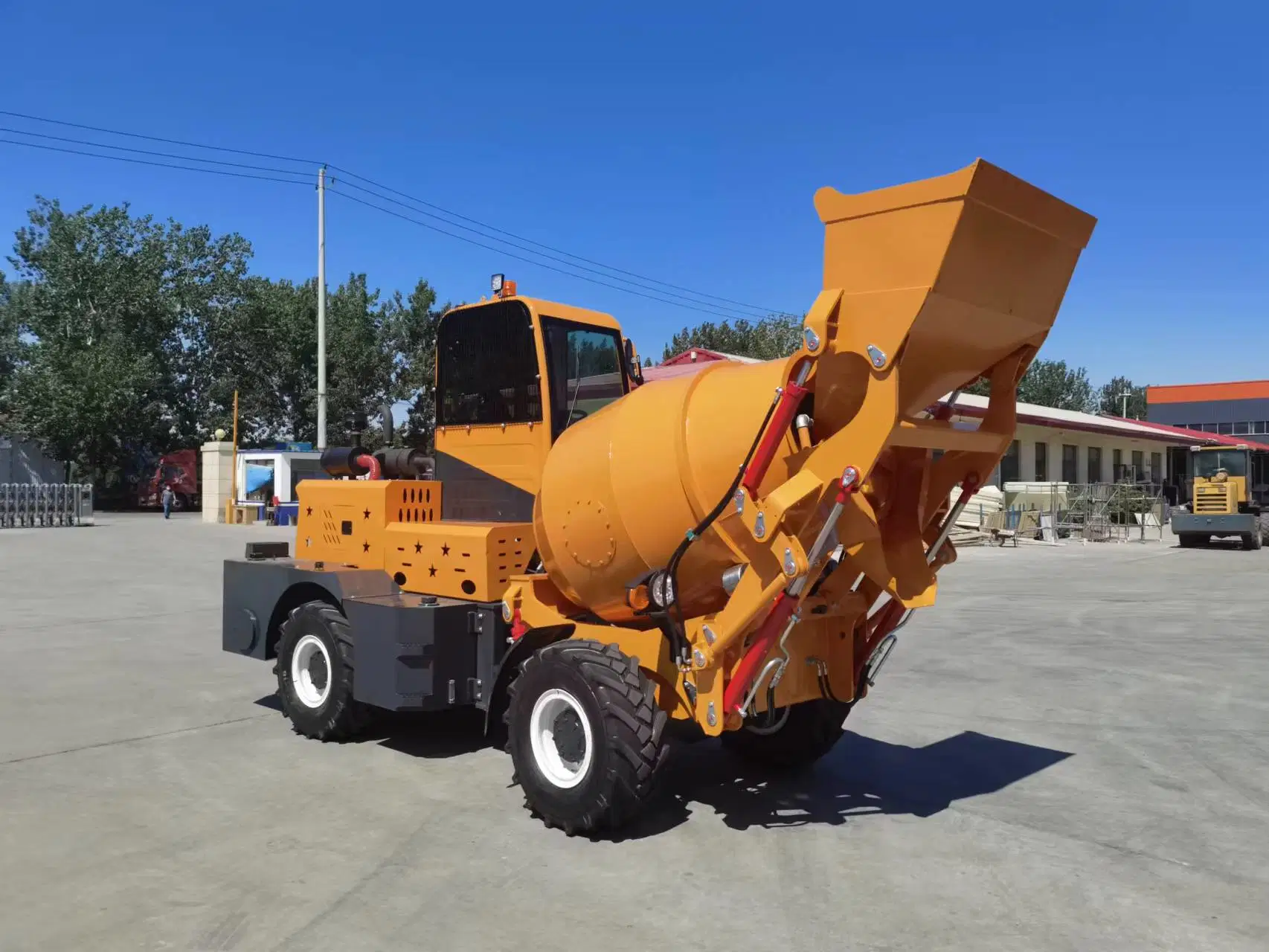 Self Loading Car Mixer Truck with 2.5m3