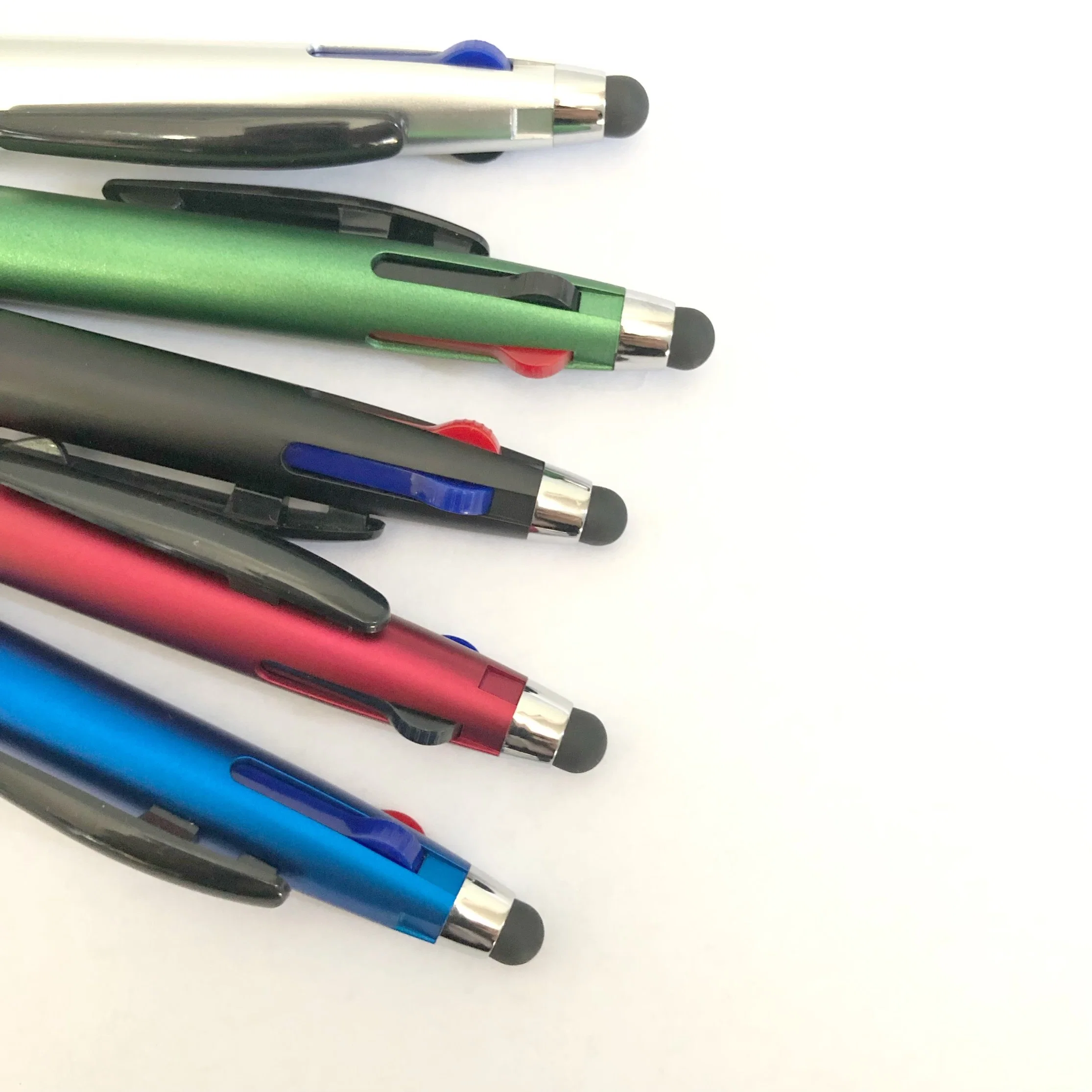 Fabrik-Promotion-Großhandel 0,7mm Tricolor Touch Pen für Telefonbildschirm Berühren Sie