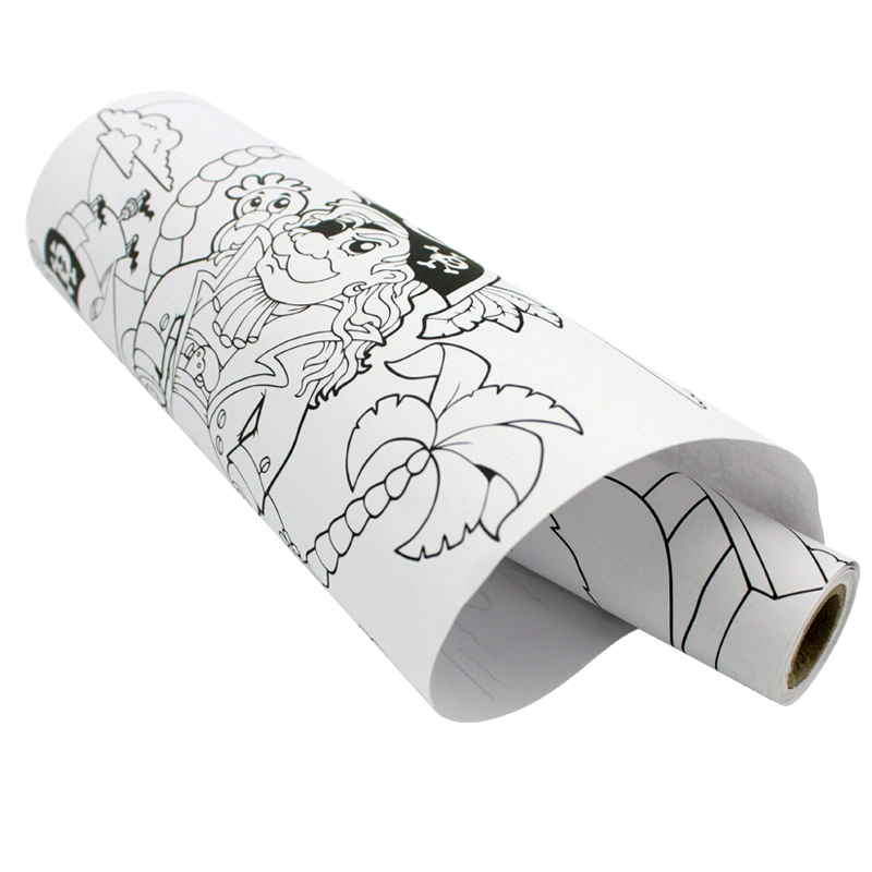 210*4m Long Drawing Paper Roll for Kids Drawing Paper Roll