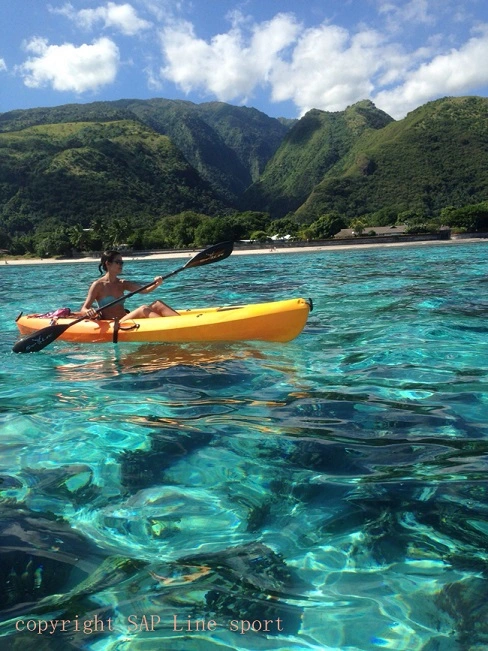 Plástico de 3.11m Solo Sit On Top Canoa Kayak de Pesca