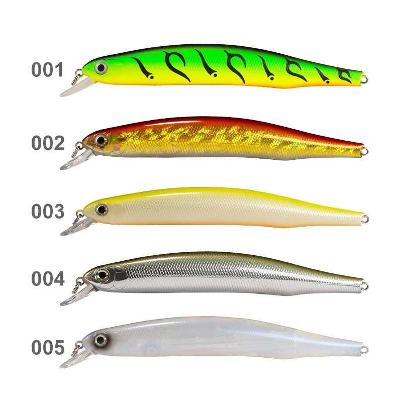 Fabricante China 130 mm, 22G 3D ojo artificial Minnow duro abs cebo cebo de pesca