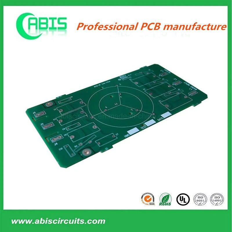 4 Layers Electronics PCB/ Printed Circuit Boards in Green Printing Ink