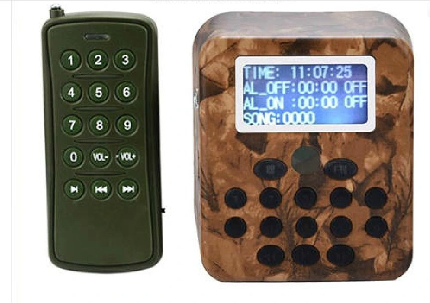 50W Speaker MP3 Player Bird Decoy Bird Caller Remote Control Outdoor Hunting