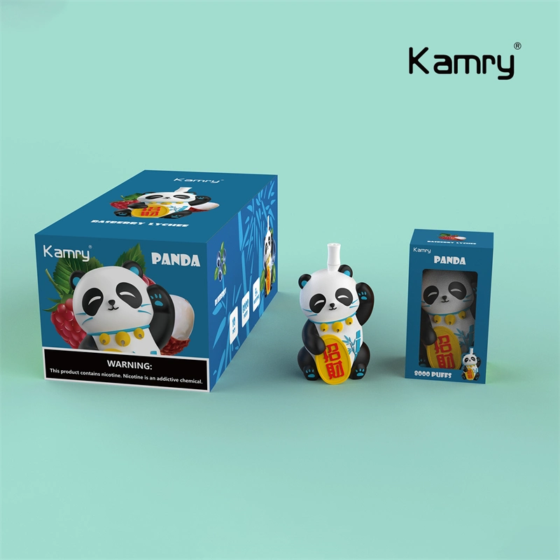 Kamry Lucky Panda 2023 Good Quality 8000puff Most Popular Disposable Electronic Cigarette Smoking Vape Pen OEM ODM Direct Factory Wholesale E Cigarette