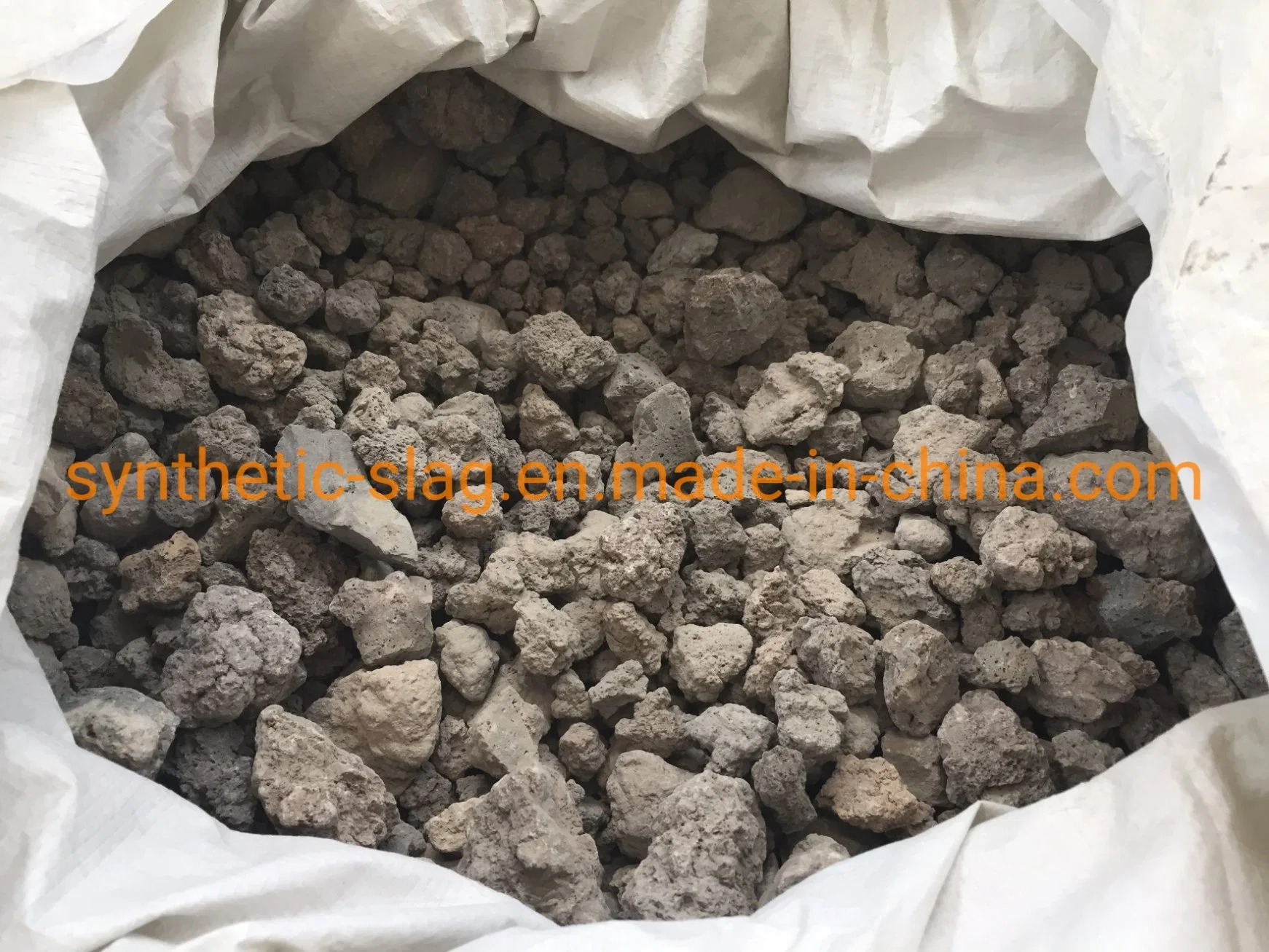 Refractory Metallurgical Calcium-Aluminate Refining Flux Sintered for Refining Steel