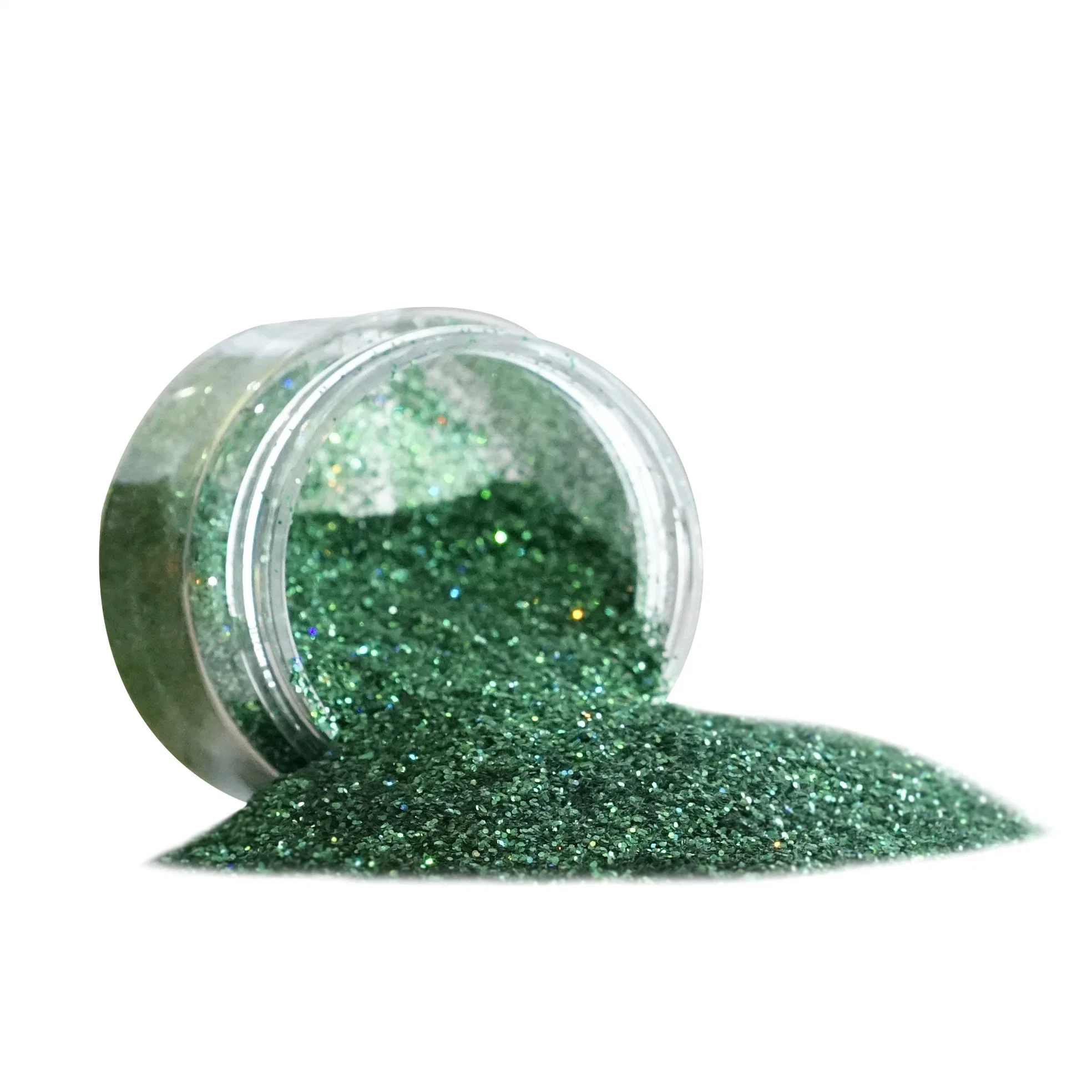 El holograma láser verde mayorista fino Polvo Glitter iridescent