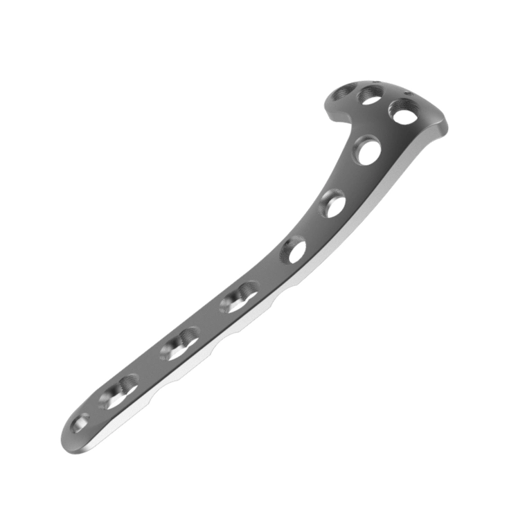 Proximal Lateral Tibial Titanium Locking Plate Orthopaedic Implants Large Locking Plate Bone Fracture