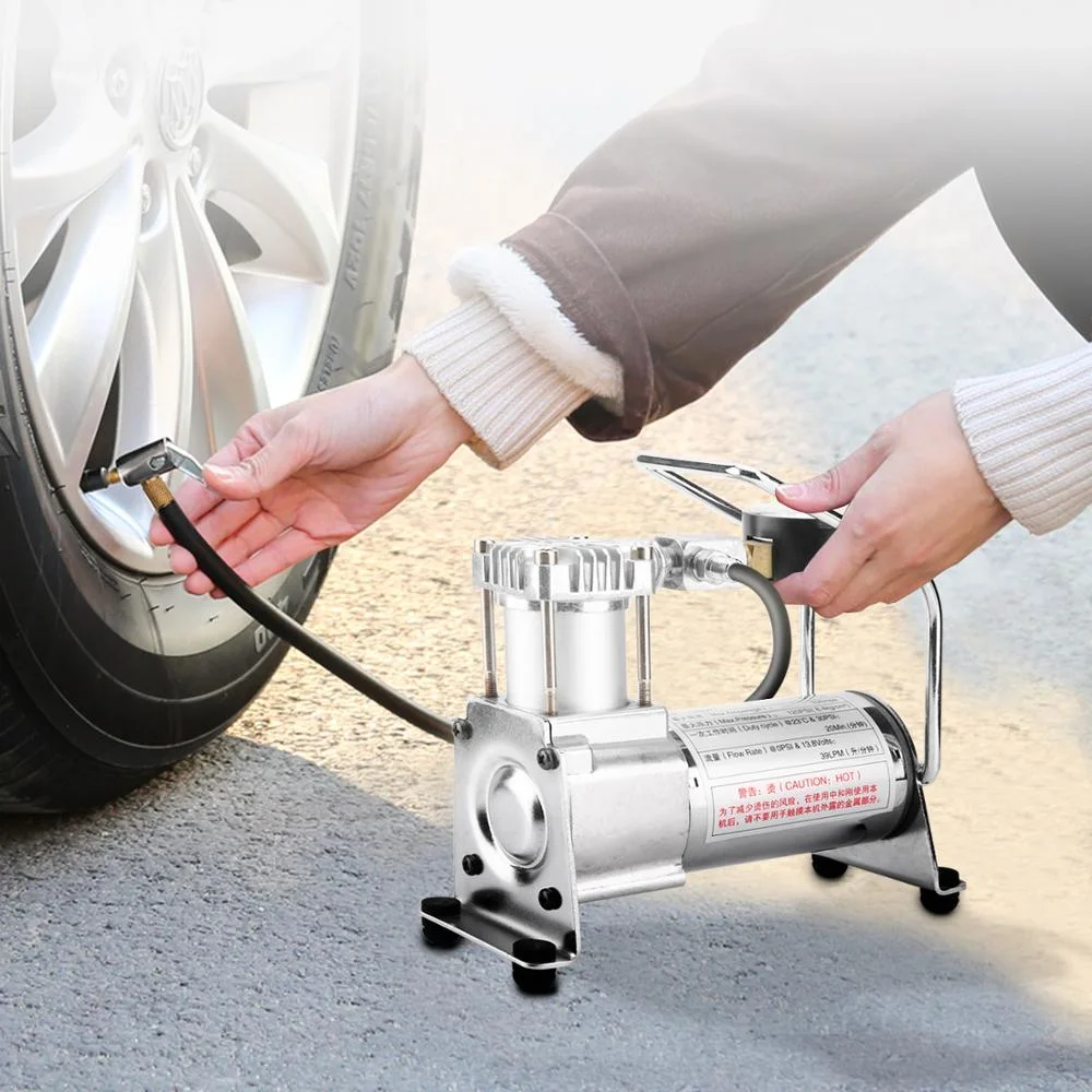 Portable DC 12V Mini Car Air Compressor, Portable Air Compressor, Mini Compressor