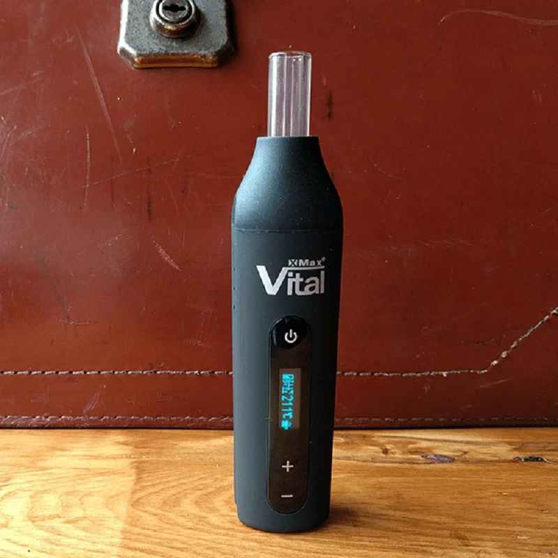 Diseño patentado Vaporizador personal Topgreen Xmax vital Dry Herb OEM Vaporizador E Shisha Pen