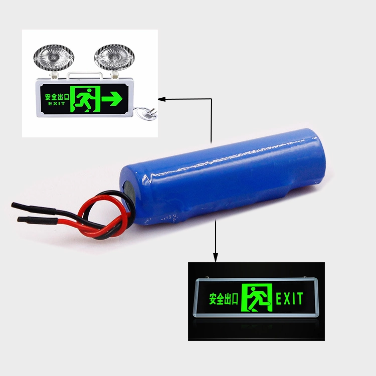 3,7 размера 18650 3000Мач литий-ионный аккумулятор с печатной платы для аварийного освещения
