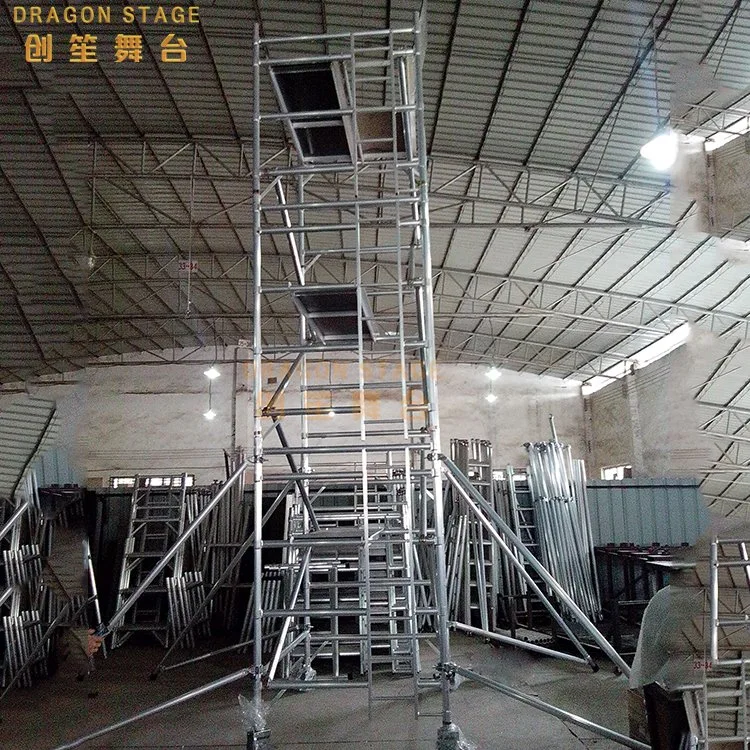 TUV Certificate Aluminum Movable Scaffolding Frame Scaffolding Tower Movable Scaffolding Scaffolding Accessories