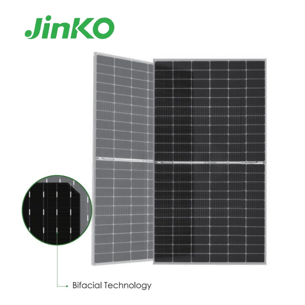 Module d'énergie solaire PV en silicium monocristallin de 550 watts de Chine avec cellule Jinko Longi.