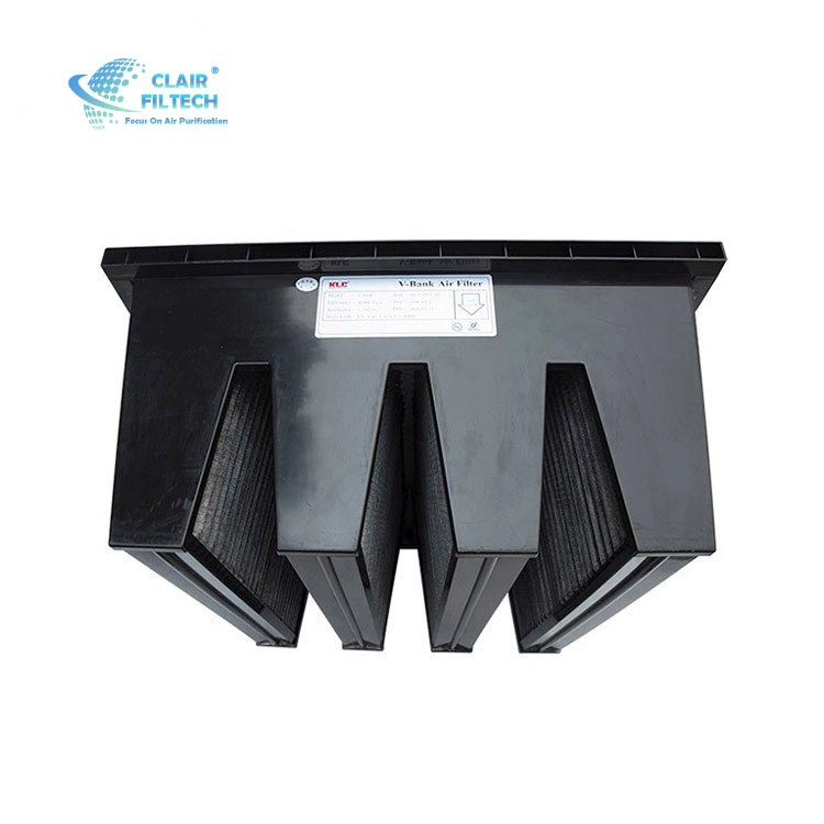 Dust Collector Activated Carbon Bank Filter Cell HEPA System Air Filter Carbon For Air Purification