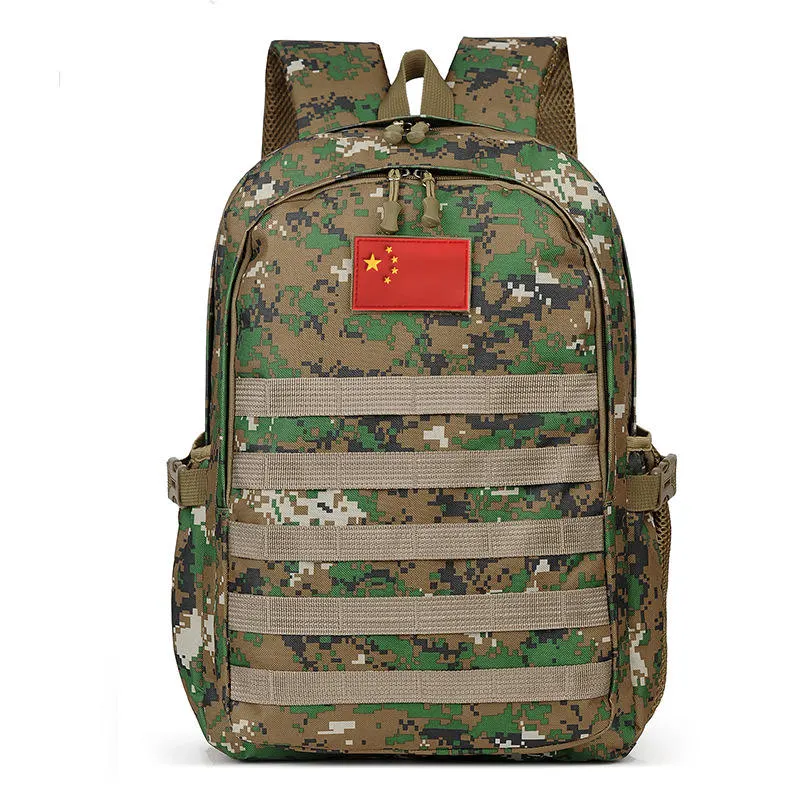 Mochila táctica Camouflage Bag Hunting Camping com 9 cores para caminhada ao ar livre