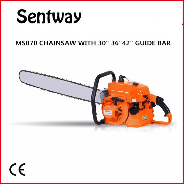 070 Big Power 105cc Petrol Chainsaw 36" Bar Blade Tree Cutting Machine Ce GS