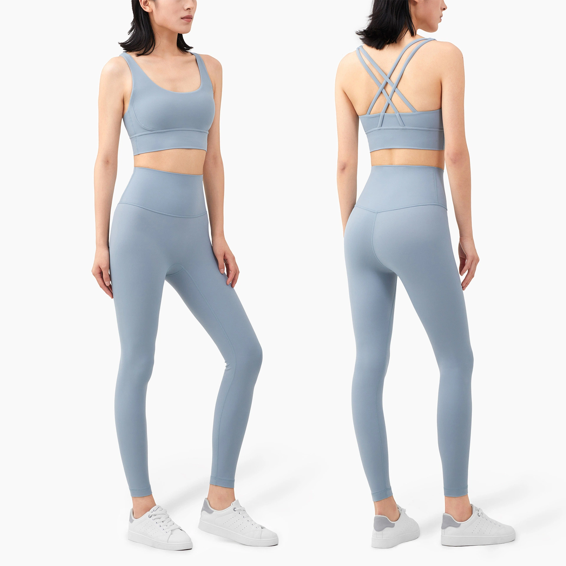 Ropa de fitness Mayorista/Proveedor traje de yoga mujer ropa de gimnasio traje de yoga Establecer