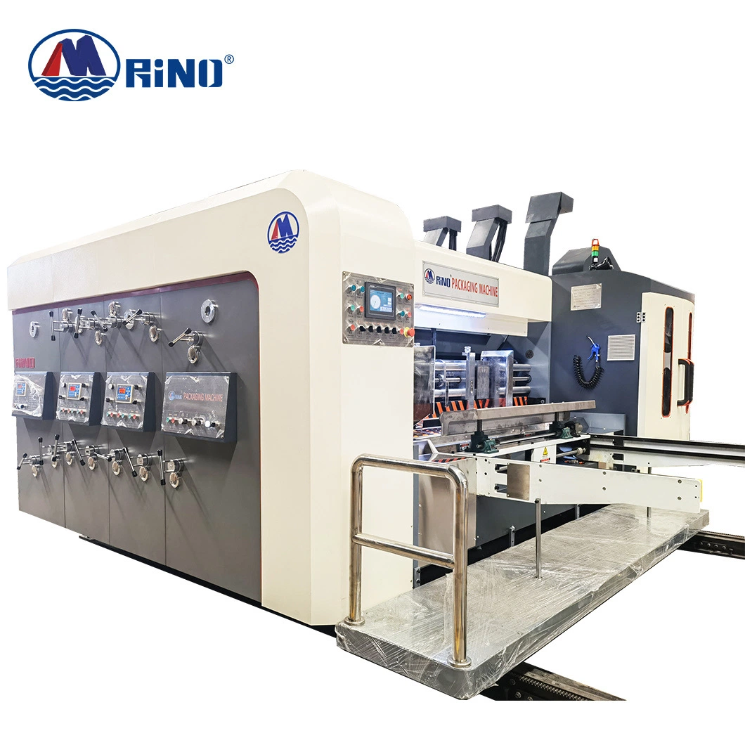 Automatic Paperboard Corrugated Flexo Printing Slotter Rotory Die-Cutter Flexographic Printer Machines