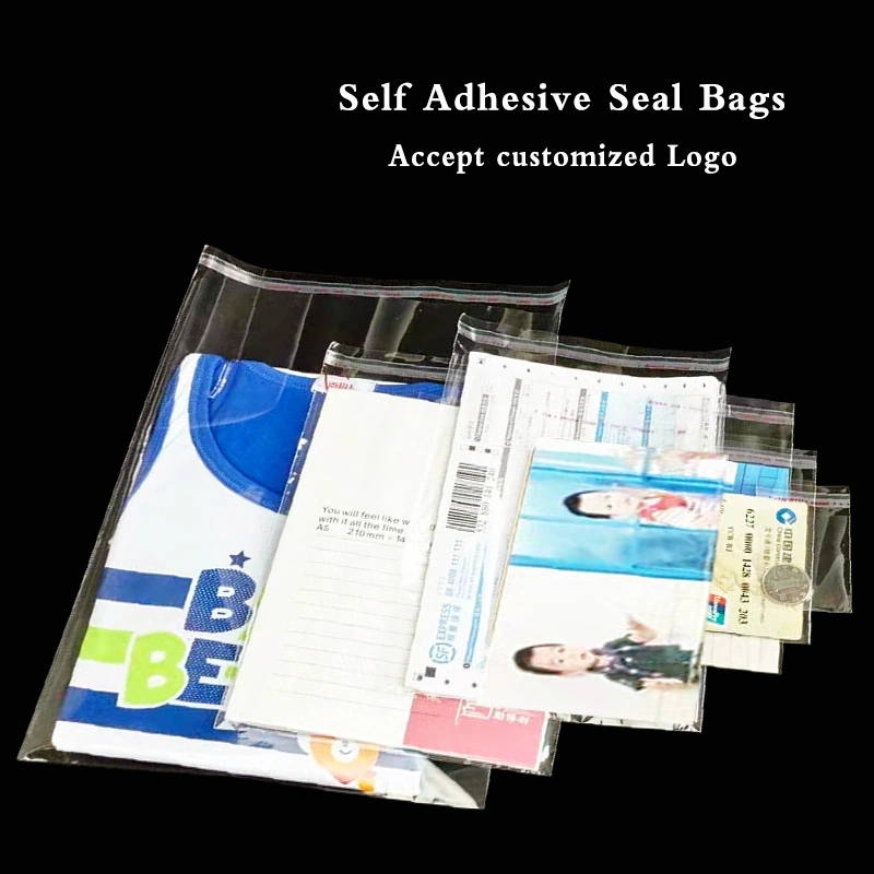 El sello autoadhesivo Accesorios bolsa de plástico bolsas de polietileno transparente de OPP