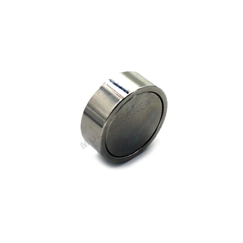 D40X25mm Heavy Duty Stainless Internal Thread Pot Magnet