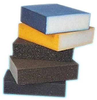 100*70*25mm Sharpness Silicon Carbide (Sic) Sander Abrasive Foam for Wood/Car/Leather/Glass