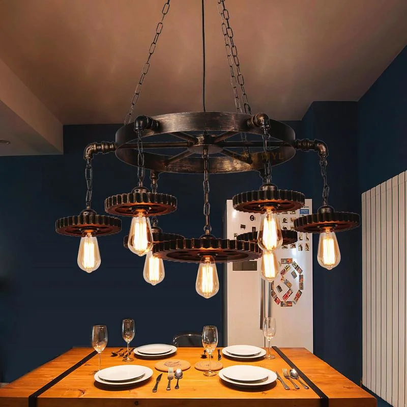 French Country Vintage Pendant Lighting for Farmhouse Dining Room Lighting Fixtures (WH-VP-19)