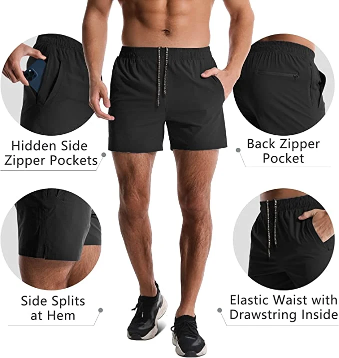 New Arrivals Man's Sport Shorts Running Training Workout Apparel Clothes Garment for Wholesale/Suppliers Price Fashion Custom Clothing with High quality/High cost performance 