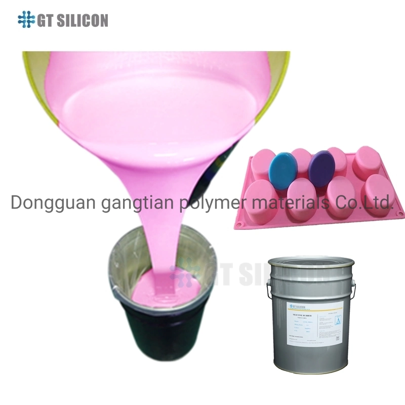 Pink Colloid Room Vulcanized Condensation Silicone for Casting Epoxy Resin, Wax, Soap, Plaster, Cement, and More