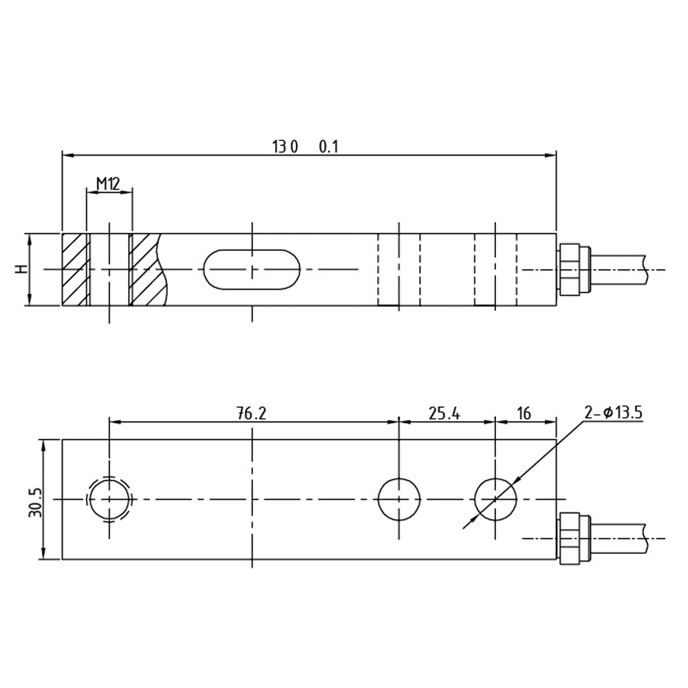 Ce Approved 2t Stainless Steel Weight Scale Sensor