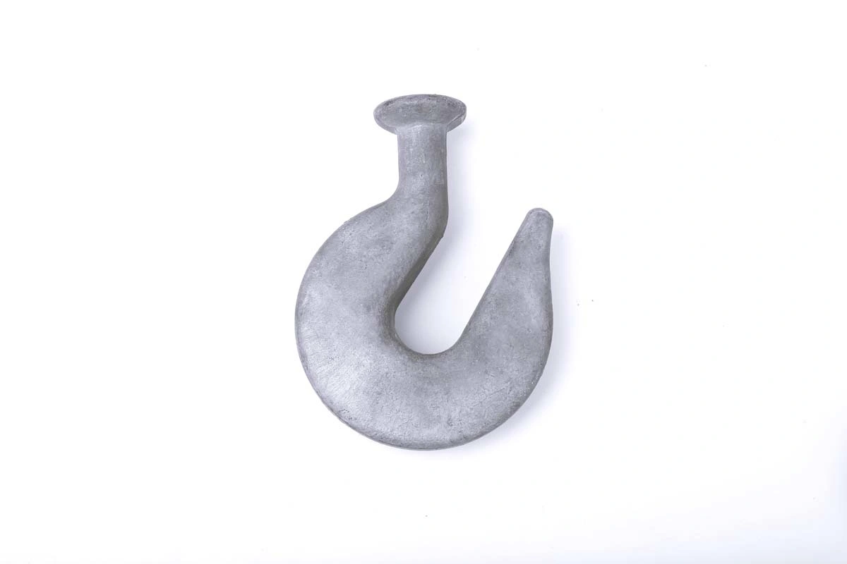 160kn Galvanized Forged Steel Ball End Hooks for Pole Line Hardware